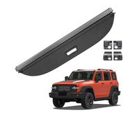 AJHJET Étagère Arrière Rétractable Coffre Idéal pour Mur pour Wey pour Tank300 Cache-Bagages Rétractable Protection Étanche Accessoires Auto(Leather)