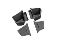 AJHJET Étagère Arrière Rétractable Coffre pour Tesla pour Model Y pour Juniper 2025+ : Couvercle Boîte Rangement Latérale en TPE pour Coffre Voiture Rénovation(Large lid Bucket)