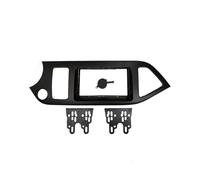 AJHJET Façade D'autoradio 7 "Matin Fascia Autoradio Stéréo GPS MP5 Lecteur Android 2 Din Unité Principale Panneau Cadre Navigation pour Kia pour Picanto 2011 Dash Entourée(Only LHD Frame)