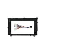 AJHJET Façade D'autoradio 9 Pouces Autoradio Android MP5 GPS Lecteur Boîtier Cadre 2 Din Unité Fascia Couverture pour Toyota pour Corolla 11 pour Auris E180 2017 Dash Entourée(Frame an Cord)