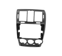 AJHJET Façade D'autoradio 9 Pouces Autoradio Android MP5 GPS Lecteur Stéréo 2 Din Unité Principale Panneau Tableau Bord Cadre pour Hyundai Getz 2002-2009 2010 2011 Dash Entourée(Left Wheel black2)