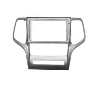 AJHJET Façade D'autoradio 9 Pouces Autoradio Fascias Android GPS MP5 Lecteur Stéréo 2 Din Unité Panneau Tableau Bord Cadre pour Jeep pour Grand pour Cherokee 14-17 Dash Entourée(2008-2012,Frame)