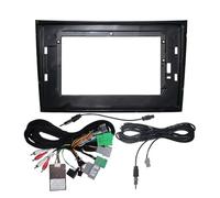 AJHJET Façade D'autoradio Adaptateur Faisceau Câbles 16 Broches Boîtier Canbus Décodeur Câble d'alimentation Radio Android pour Volvo pour XC90 2003-2012 2013 2014 Dash Entourée(Frame Cable Canbus)