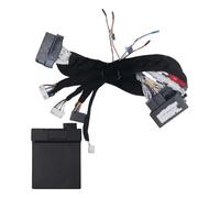 AJHJET Façade D'autoradio Adaptateur Faisceau Câbles 16 Broches Décodeur Boîte Canbus Câble d'alimentation Radio Android Système pour BMW NBT CCC CIC Evo Dash Entourée(Full Set CCC)