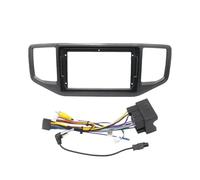 AJHJET Façade D'autoradio Cadre D'autoradio 9 Pouces Android GPS Lecteur Stéréo MP5 2 Din Unité Principale Tableau De Bord pour VW pour AMAROK 2017 Dash Entourée(Frame Cable)