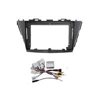 AJHJET Façade D'autoradio Cadre Voiture 9 Pouces Adaptateur Fascia Kit Panneau Montage Tableau Bord Radio Android pour Toyota pour Prius Plus V Alpha 2011 - 2021 Dash Entourée(RHD Full Set)