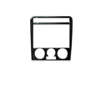 AJHJET Façade D'autoradio Garniture Autocollant Intérieur Fibre Carbone. Panneau CD Console Centrale Voiture pour Seat Cordoba 6L 2003 - 2009 pour Ibiza 2002 2007 Dash Entourée