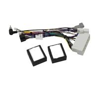 AJHJET Façade D'autoradio Kit Cadre Navigation Grand Écran Android Panneau Carénage Audio Voiture 7 Pouces pour Hyundai pour Tucson pour IX35 2010-2026 Dash Entourée(Can Cables after2016)