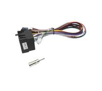 AJHJET Façade D'autoradio Kit D'installation Radio Stéréo 9 Pouces Cadre Adaptateur Tableau Bord avec Cage pour Clio 3 2005-2009 2010 2011 2012 2013 2014 Dash Entourée(Only Cable B)