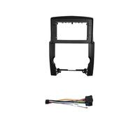 AJHJET Façade D'autoradio Kit Habillage Spécial Tableau Bord D'autoradio 10 Pouces Panneau Cadre Navigation GPS Réaménagement pour Kia pour Sorento 2009-2013 Dash Entourée(Frame Cable)