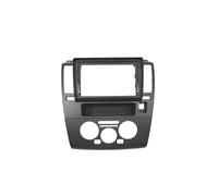 AJHJET Façade D'autoradio Kit Tableau Bord avec Cadre Stéréo D'autoradio 2din Adaptateur Faisceau Câbles pour Nissan pour Tiida C11 2004-2009 2010 2011 2012 2013 Dash Entourée(Frame)
