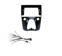 AJHJET Façade D'autoradio pour Peugeot 2005-2013 2014 10 Pouces/9 Pouces Din Cadre D'autoradio Panneau DVD Couverture Stéréo Câble Tableau Bord Plaque Frontale Dash Entourée(Frame D Cable)