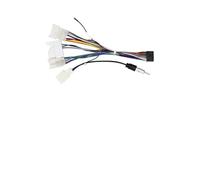 AJHJET Façade D'autoradio pour Toyota pour AYGO 2005-2014 10 Pouces/9 Pouces Din Cadre D'autoradio Panneau DVD Couverture Stéréo Câble Tableau Bord Plaque Frontale Dash Entourée(Low-End Cable A)