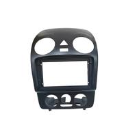 AJHJET Façade D'autoradio Support Cadre Voiture Radio 9 Pouces 2 Din Kit Panneau Fascia Écran CarPlay GPS MP5 Android pour VW pour Coccinelle 2004-2008 2009 2010 Dash Entourée(Only Frame)
