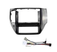AJHJET Façade D'autoradio Voiture Adaptateur Fascia Cadre 9 Pouces Android GPS Lecteur Stéréo Kit Panneau Tableau Bord Radio pour Nissan pour Patrol 2004-2012 Dash Entourée(Patrol D-LHD Cable)