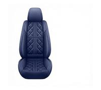 AJHJET Housses De Siège Auto Coussin Sièges Voiture Universel | Couverture Complète En Cuir Perforé Pour Berline Luxe SUV(Blue seat 1pcs)