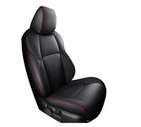 AJHJET Housses De Siège Auto Housses Siège Voiture Personnalisées | Pour Nissan Pour Tiida Pour Mars Pour Teana J32 Pour Rouge Pour Qashqai J11 Pour Juke Pour X Trail T32(Full Set-Red Line)