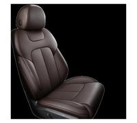 AJHJET Housses De Siège Auto Housses Siège Voiture sur Mesure | Pour Nissan Pour Tiida Pour March Pour Rouge Pour X Trail T32 Pour Qashqai J11 Pour Juke(Full Set-Coffee-1)