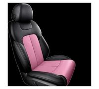 AJHJET Housses De Siège Auto Housses Siège Voiture sur Mesure | Pour Nissan Pour Tiida Pour March Pour Rouge Pour X Trail T32 Pour Qashqai J11 Pour Juke(1pcs-Black Pink)