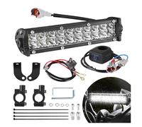 AJHJET Pour CRF110 CR125R CRF250R CRF450R CR85 CRF250X CRF450X CRF230 CRF250RX Kit De Barre Lumineuse Phare À LED Plug-N-Play Pour Moto Tout-terrain Moto De Phare De Travail
