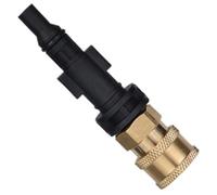 Ajhui Adaptateur À Dégagement Rapide for Nettoyeur Haute Pression Robuste 1/4" Compatible avec AR Blue Karcher LAVOR Black & Decker Bosch(for LAVOR)