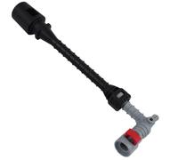 Ajhui Kit De Buse De Lavage Interne, 1 Pièce, Buse De Pression Noire, Valve De Pression, Gâchette De Lavage 7 × 24 Cm, Compatible avec Les Équipements Motorisés D'extérieur LAVOR