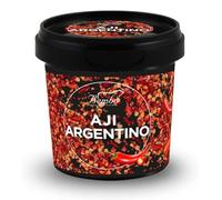 Aji Argentin Bembo 50 g - Mélange de Piments Capsicum Annum - pour Viande Grillée ou Empanadas, Pommes de terre et Légumes - Mariner dans l’Huile d’Olive