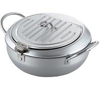 aji-Raku-tei II Term ?mètre avec Une friteuse avec Couvercle 24 cm sj1025 (JAP ?N Petite ?N/Le Paquet et Le Manuel est ?N d'instructions en Japon ?S)