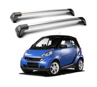 AJIH Voiture Barres de Toit pour Smart 451 453 Fortwo Forfour, Durable Aluminium Barres Transversales Galeries de Toit Transport Accessoires,451Fortwo