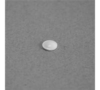 ajile - 12 pièces - Butée adhésive porte tiroir salle de bain DÔME 7,9 x 2,2 BLANC butoir amortisseur silencieux
