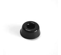 ajile - 12 pièces - Pied butée plot adhésif ROND CREUX 22,3 x 10,2 NOIR sabot amortisseur - BCR121-L