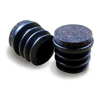 Ajile® - 4 pcs - Protection Anti-Rayure & Anti Bruit pour Meubles - Patins avec Semelle Feutre - Embout à Insérer pour Pieds de Chaise, Canapés, Tables, Tout Mobilier - Ø Ext.Tube 16mm
