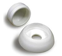 Ajile - 4 pièces - Cache de sécurité Skiffy pour vis écrou filetage diamètre 12 mm (M12) - BLANC - FAK212