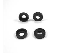 Ajile Rondelle Creuse Cuvette Enjoliveur Forme Cylindrique en Plastique Polyamide NOIR pour Vis Tête Plate Diamètre Filetage 3 mm M3 - Sachet de 50 pièces - RCP103x50-FBA