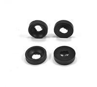 Ajile Rondelle Creuse Cuvette Enjoliveur Forme Cylindrique en Plastique Polyamide NOIR pour Vis Tête Fraisée Diamètre Filetage Métrique 6 mm M6 - Sachet de 50 pièces - RCF106x50-FBA