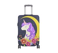 AJINGA Bright Unicorn Housse de protection pour valise de voyage Taille S 45,7 à 50,8 cm, multicolore 13, XL 29-32 in