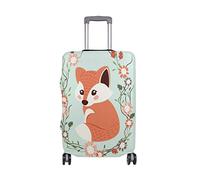 AJINGA Cute Fox Housse de protection pour valise de voyage S 45,7 à 50,8 cm, multi1, S 18-20 in