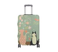 AJINGA Cute Fox Housse de protection pour valise de voyage S 45,7 à 50,8 cm, multicolore 5, L 26-28 in
