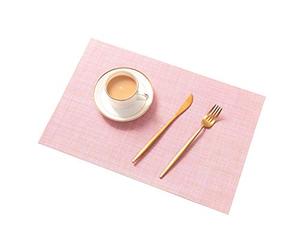 AJINGE Lot de 6 sets de table - Isolation antidérapante - Lavable à séchage rapide