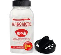 AJINOMOTO de Glutamate Monosodique 1 Kilo + Nouveau Pot Doseur Spécial, Assaisonnement Umami en Poudre avec Glutamate Monosodique (MSG) (1 X 1000 GR)