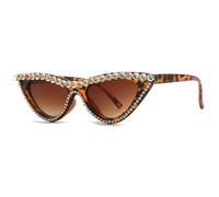 AJIRALTON Lunettes de Soleil Lunettes de Soleil Femmes Hommes Petites Lunettes de Soleil Dazzling