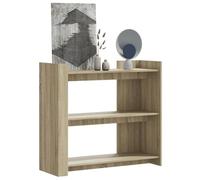 AJJHUUKI Accueil Tables d'appoint Table d'appoint Table console en chêne Sonoma 100 x 35 x 90 cm