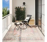 AJJHUUKI Decor-Rug ARBIZU Tapis d'intérieur et d'extérieur Motif vintage 200 x 280 cm