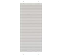 AJJHUUKI Decor-Traitements de fenêtres-Stores et stores plissés Gris clair 100 x 200 cm Largeur du tissu 99,4 cm Polyester