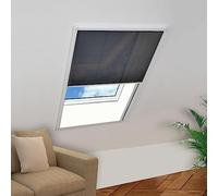 AJJHUUKI Decor-Window Treatments-Moustiquaire pour fenêtre en aluminium 80 x 120 cm