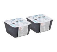 AJJHUUKI Fournitures ménagères - Absorbeurs d'humidité - Absorbeurs d'humidité avec sacs de recharge - 2 pcs 450 g