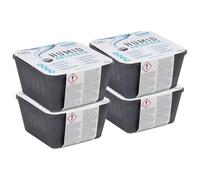 AJJHUUKI Fournitures ménagères - Absorbeurs d'humidité - Absorbeurs d'humidité avec sacs de recharge 4 pcs 450 g