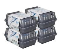 AJJHUUKI Fournitures ménagères - Absorbeurs d'humidité - Absorbeurs d'humidité avec sacs de recharge - 4 pièces - 900 g