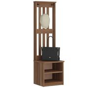 AJJHUUKI Hall Tree Sandnes Meuble en pin massif 45 x 40 x 159,5 cm