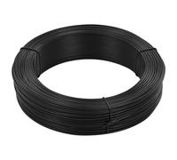 AJJHUUKI Quincaillerie, clôtures et barrières, accessoires de clôture et de portail-maison-clôture fil de reliure 250 m 2,3/3,8 mm acier anthracite